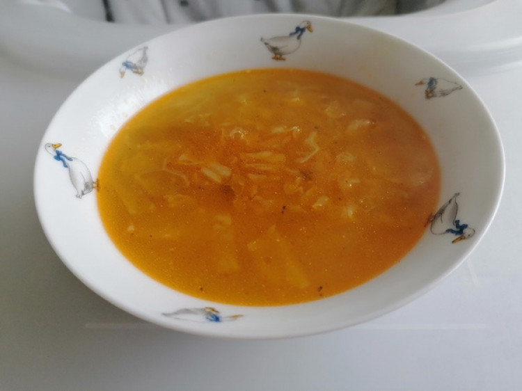 Kelová polievka so zemiakmi, jednoduchý recept