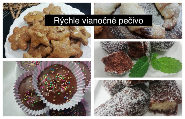 Rýchle vianočné pečivo, zbierka top receptov