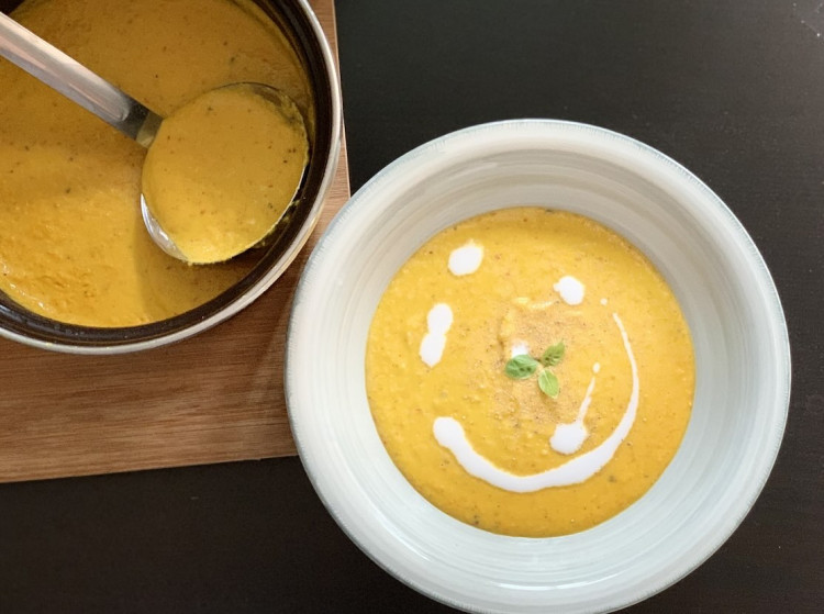 Najlepšia Hokkaido polievka s červenou šošovicou, top recept