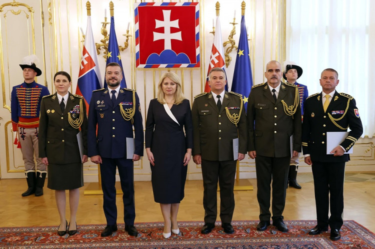 Slovenská armáda má prvú ženu generálku