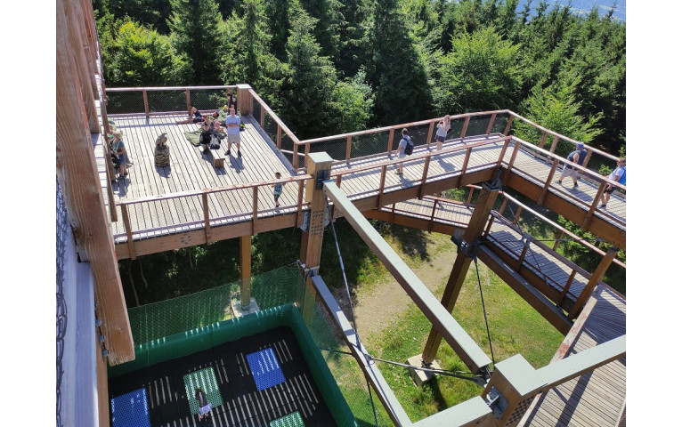 najvyššie položené trampolínové ihrisko