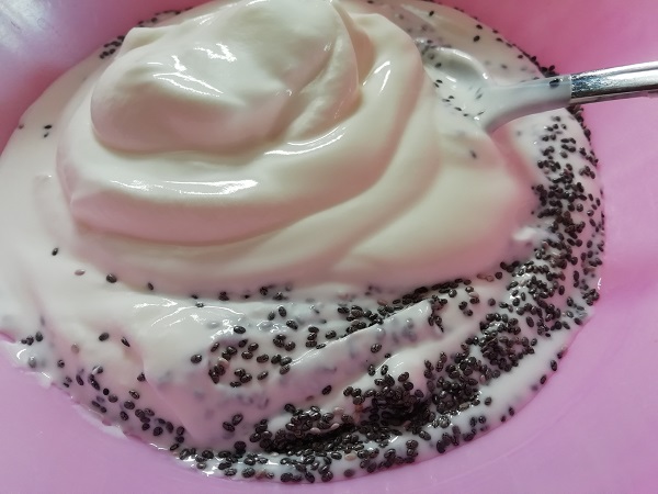 Chia puding s jogurtom