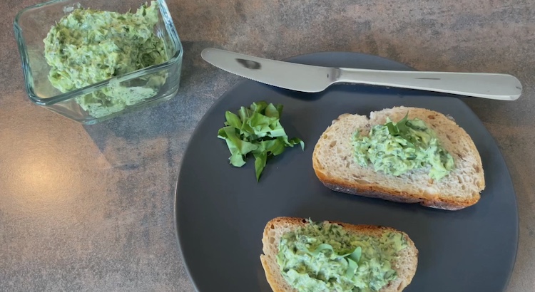 Maslo s medvedím cesnakom. Fotka - Redakcia Žien v meste