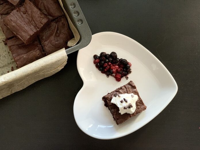 Čokoládové brownies - recept. Foto - Andrea