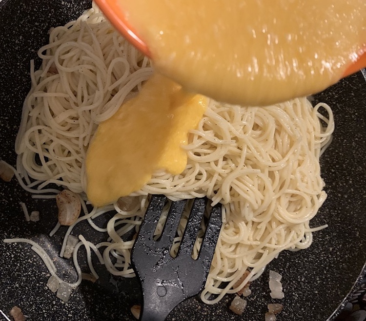 Špagety Carbonara 5. Fotka - Andrea Bunčeková