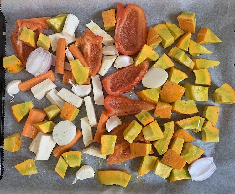 Krémová zeleninová polievka 1. Fotka - Andrea Bunčeková