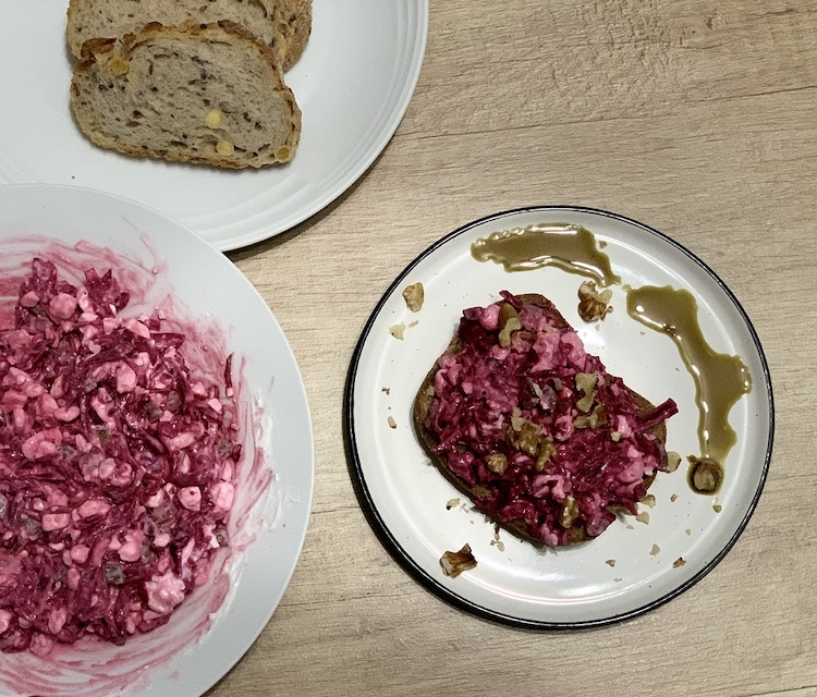 Jednoduchý cviklový šalát 4. Fotka - Andrea Bunčeková