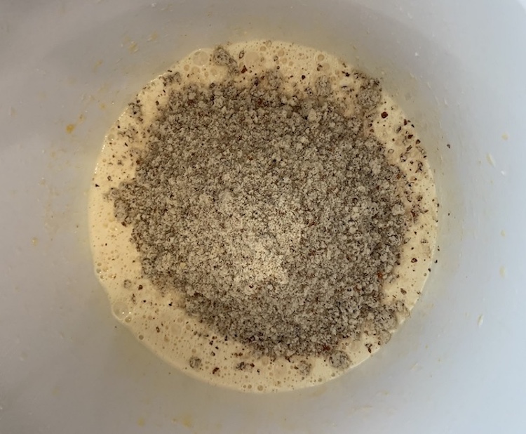 Čokoládovo mandľový koláč 3. Fotka - Andrea Bunčeková