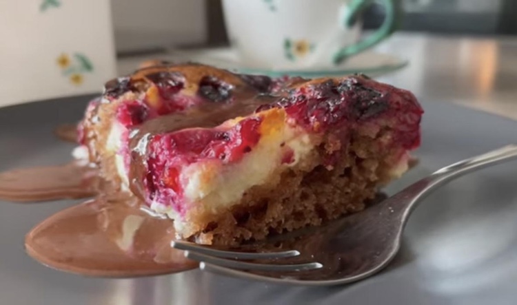 Tvarohový koláč. Fotka - Redakcia Žien v meste