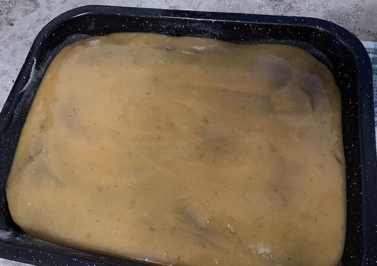 Čokoládovo mandľový koláč 8. Fotka - Andrea Bunčeková