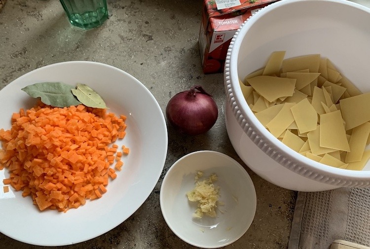 Lasagne s mletým mäsom. Fotka - Andrea Bunčeková