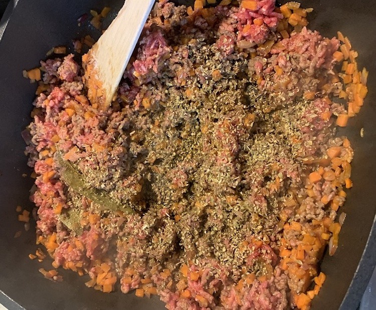 Lasagne s mletým mäsom. Fotka - Andrea Bunčeková