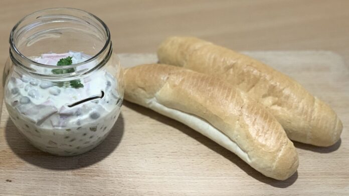 Parížsky šalát - domáci recept. Foto - Andrea