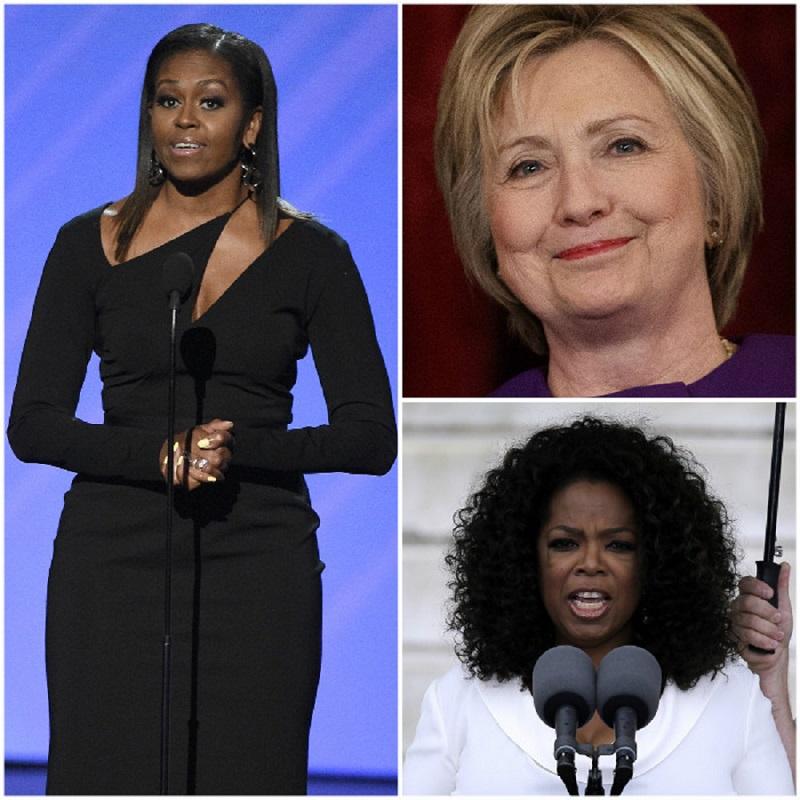 Hillary Clinton, Michelle Obama a Oprah sú najobľúbenejšími ženami sveta, rozhodli Američania