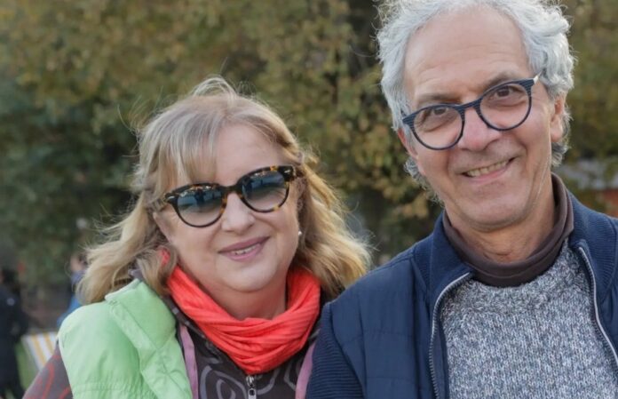 Elena Vacvalová s manželom Jurajom. Foto - archív E.V.