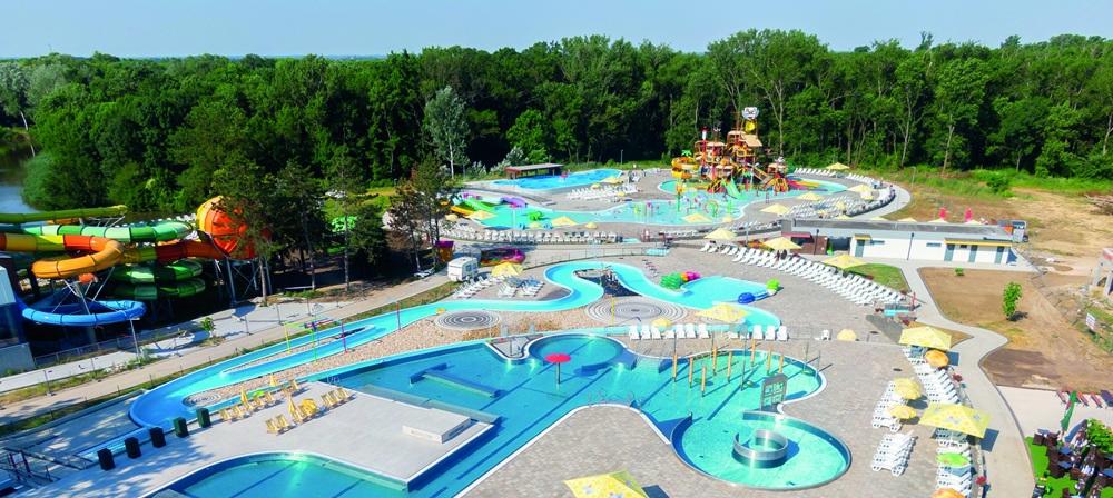 Kúpaliská s teplými bazénmi. Foto - FB/ThermalPark Nitrava