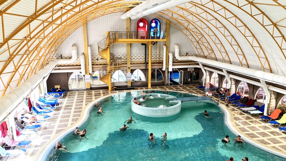 Kúpaliská s teplými bazénmi - Veľký Meder.  Foto - FB/VelkyMeder 