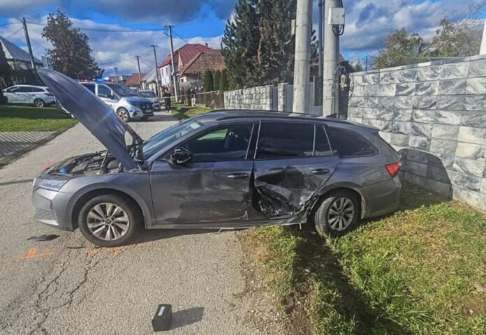 Opitý šofér v rýchlosti narazil do auta s matkou a dieťaťom. Ilustračné foto - FB/Polícia SR