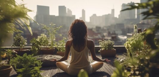 Mindfulness v meste: ako nájsť pokoj uprostred ruchu. Foto - freepik