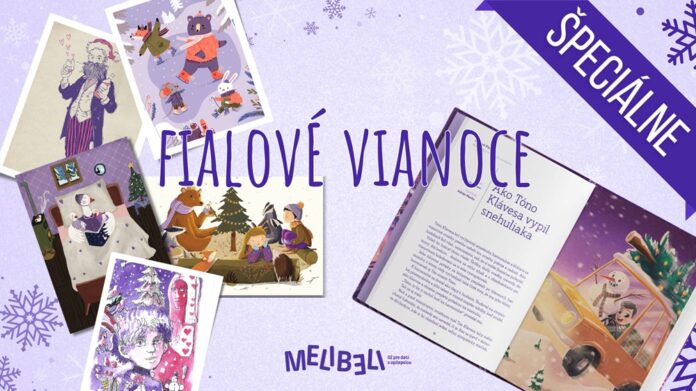 Na vianočných trhoch pokrstia prvú knihu na pomoc deťom s epilepsiou - Fialové Vianoce. Foto - fialovevianoce.sk