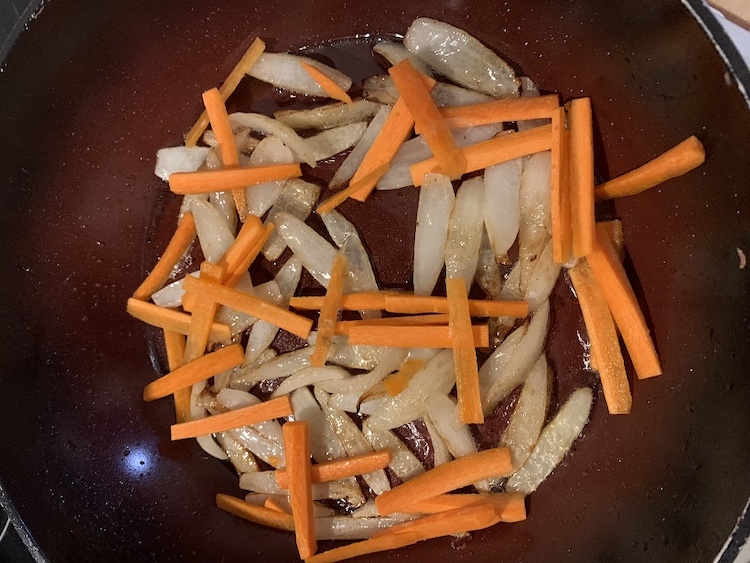 Udon rezance 2. Fotka - Andrea Bunčeková