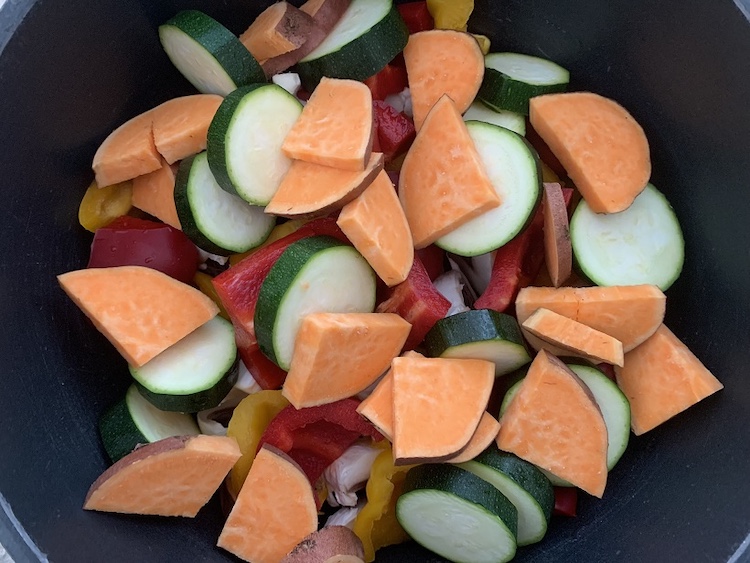 Zeleninové špízy s tofu 3. Fotka - Andrea Bunčeková