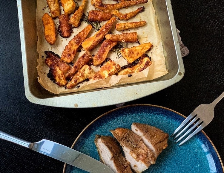 Pečená zelenina v parmezáne. Fotka - Redakcia Žien v meste