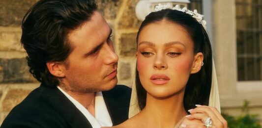 Brooklyn Beckham s manželkou, herečkou Nicolou Peltz. Foto - IG