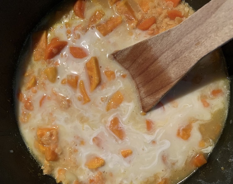 Polievka z červenej šošovice 5. Fotka - Andrea Bunčeková