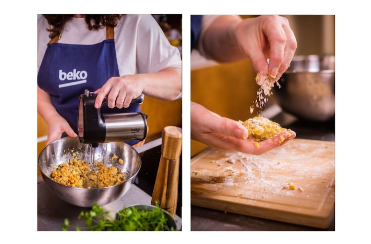 Falafel s bylinkovým dipom 1. Fotka - Beko