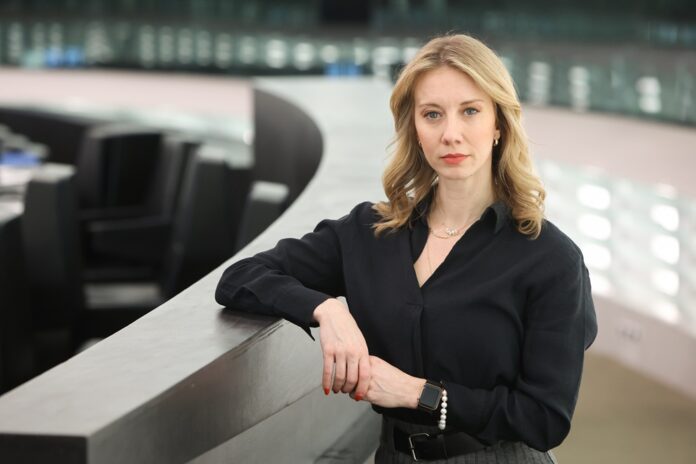 Europoslankyňa Lucia Yar (PS).